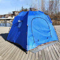 Portable Ice Fishing Tent for Winter Camping, Windproof and Warm