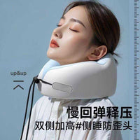 Memory Foam U-Shaped Neck Pillow for Travel and Office