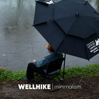 WELLHIKE Outdoor Fishing Umbrella Canopy - Portable Waterproof Sunshade for Camping & Picnic