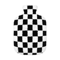 Plush Hot Water Bottle for Winter Warmth, Foot and Belly Warmer, Bed Heater, Hand Warmer