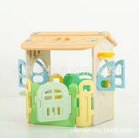 Kids Plastic Playhouse Outdoor Indoor Game House Mushroom Role Play Toy Cottage