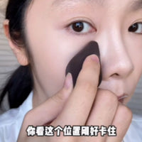 Multi-Faceted Makeup Sponge Blender for Liquid Foundation, Blush, and Highlighter - Wet & Dry Use