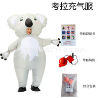 Inflatable Koala Mascot Costume for Performance and Cosplay