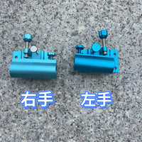 Thickened Aluminum-Magnesium Alloy Fishing Rod Holder for Tackle Box, Left/Right Hand Universal Insert Type