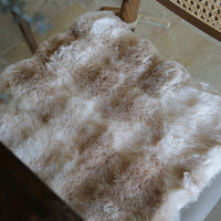 Plush Thickened Winter Chair Cushion for Dining, Office, and Stools - Cream Style Warm Seat Pad