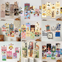 Anime Cartoon Postcards Wall Decor Set for Bedroom Dorm