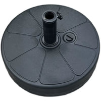 Outdoor Umbrella Base Water/Sand Filled Stand for Fishing & Patio Umbrellas