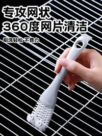 Bird Cage Cleaning Brush Pet Feces Removal Tool Multi-functional Parrot Cage Cleaner Bird Supplies