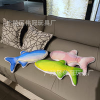 Realistic Ocean Fish Plush Pillow - Clownfish, Goby, Zebra Fish, Blue Tang Stuffed Animal