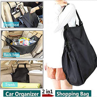 Car Seat Back Organizer with Storage Pockets, Washable Hanging Bag for Auto Interior