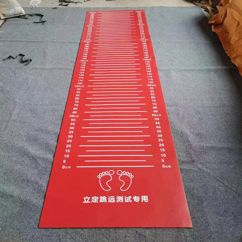 Standing Long Jump Mat Non-Slip PVC/Rubber for Training & Competition