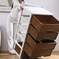 Multi-layer Drawer Storage Cabinet for Living Room Bedroom Balcony, No Installation Required, Home Organizer for Underwear and Sundries