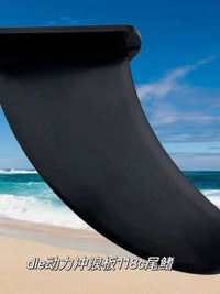 DLE Carbon Fiber Powered Surfboard Fins - Main and Side Fins