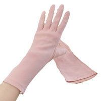 Women's UV Protection Cotton Driving Gloves with Touchscreen Fingertips
