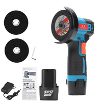 Cordless Mini Angle Grinder Kit with Battery for Polishing, Grinding, and Cutting