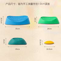 Sensory Stepping Stones for Balance Training - Rocking River Stones Set for Kids
