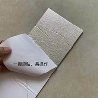 Self-Adhesive Wood Grain Baseboard Wall Trim - Waterproof & Thickened Skirting Board for Wall Decor