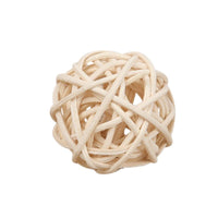 Parrot Foraging Chew Toys - Natural Rattan Balls for Birds, Teeth Grinding & Interactive Play