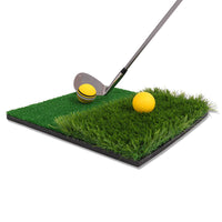 Dual-Color Golf Putting & Hitting Mat for Swing Practice