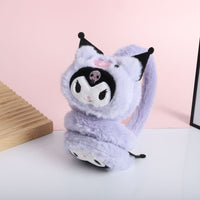 Kids' Cartoon Plush Earmuffs for Winter - Warm & Cute Ear Protection for Students