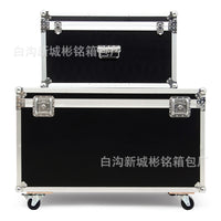 Aluminum Alloy Instrument Case with Foam Insert for Equipment Storage and Transport