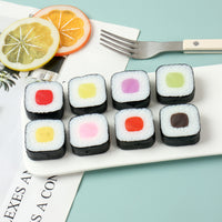 Realistic Japanese Sushi Rice Ball Keychain / Ornament Toy