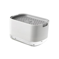Press-Type Soap Dispenser with Sponge Holder for Kitchen Sink