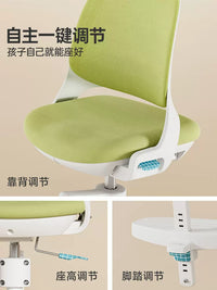 Firefly Design Ergonomic Kids Study Chair with Adjustable Height and Footrest for Posture Correction