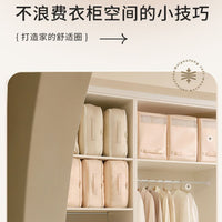 Large Capacity Visible Quilt and Clothing Storage Bag for Moving and Travel