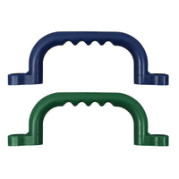 Kids' Indoor/Outdoor Plastic Slide and Climber Playset with Handrails