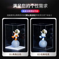 Acrylic Display Case for Collectibles, Action Figures, and Models - Clear Dustproof Organizer Box