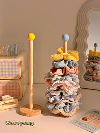 Dopamine Hair Tie Holder Desktop Organizer for Hair Accessories and Clips