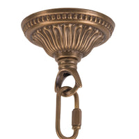 Antique Brass Ceiling Hook for Lanterns, Bird Cages, Planters, and Decorations