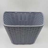 Woven Bicycle Basket for Commuter, Electric, and Road Bikes - Universal Front Storage