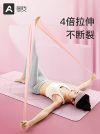 Yoga Resistance Bands for Fitness, Stretching, Strength Training, and Physical Therapy