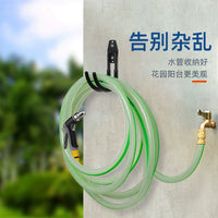 Heavy Duty Iron Wall Hooks for Garage Storage, Bicycle Helmet, Hose, and Tool Organization