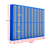 Multi-Layer Light Duty Storage Rack for Warehouse and Retail