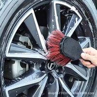 Car Wheel and Tire Cleaning Brush Set for Detailing and Stain Removal