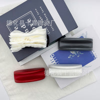 Ceramic Half-Moon Napkin Holder for Home, Restaurant, Hotel, and Cafe