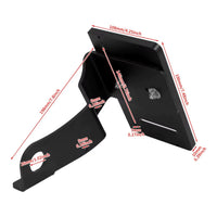 Motorcycle Side Mount License Plate Bracket for Harley XL883 1200 X48 72 Dyna