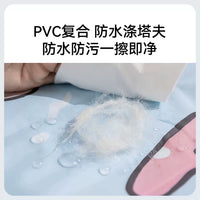 Pet Cooling Mat for Cats and Dogs, Breathable Scratch-Resistant Summer Ice Pad for Outdoor Use