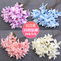 Artificial Lily Flowers for Wedding Decor and DIY Floral Arrangements