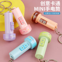 Mini LED Flashlight Keychain for Pet Play & Everyday Carry