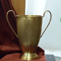 Indian Imported European Style Gold Decorative Trophy Vase Brass Luxury Home Living Room Flower Bucket Ice Bucket