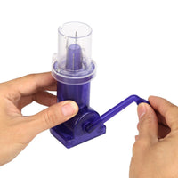 Hand-Cranked Knitting Machine for DIY Bracelets, Necklaces, and Crafts