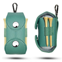 Mini Portable Golf Ball Pouch with Waist Clip, Stylish Accessory Bag for Golfers