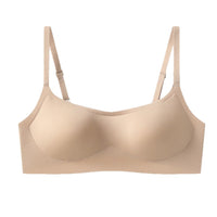 Wireless Push-Up Bra for Small Busts, Seamless & Breathable