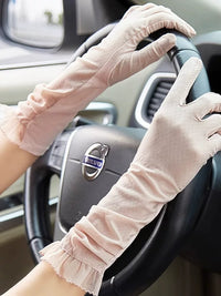 Women's Summer UV Protection Driving & Cycling Gloves with Touchscreen
