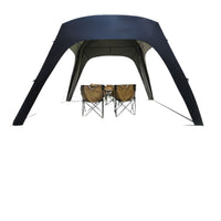 Automatic Inflatable Dome Tent with Sunshade - Waterproof Portable Camping Shelter for 4-6 People