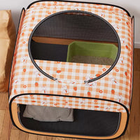 Cat Birthing Tent with Delivery Kit - Enclosed Whelping Box for Mother Cats and Kittens